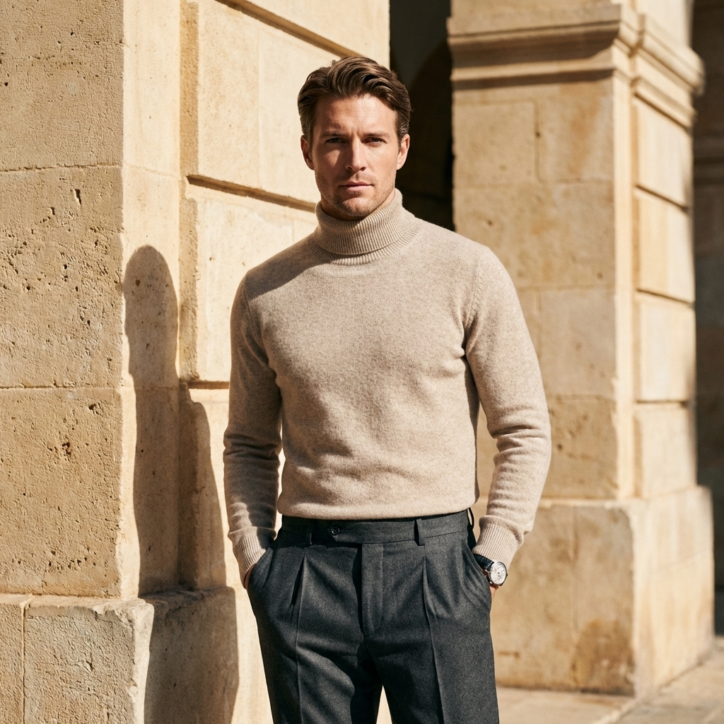 The Vasco Roll Neck