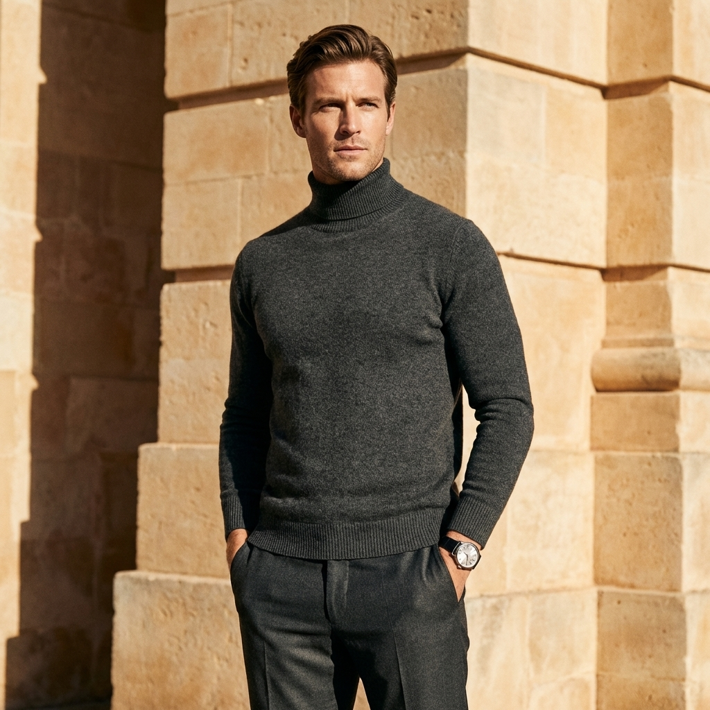 The Vasco Roll Neck